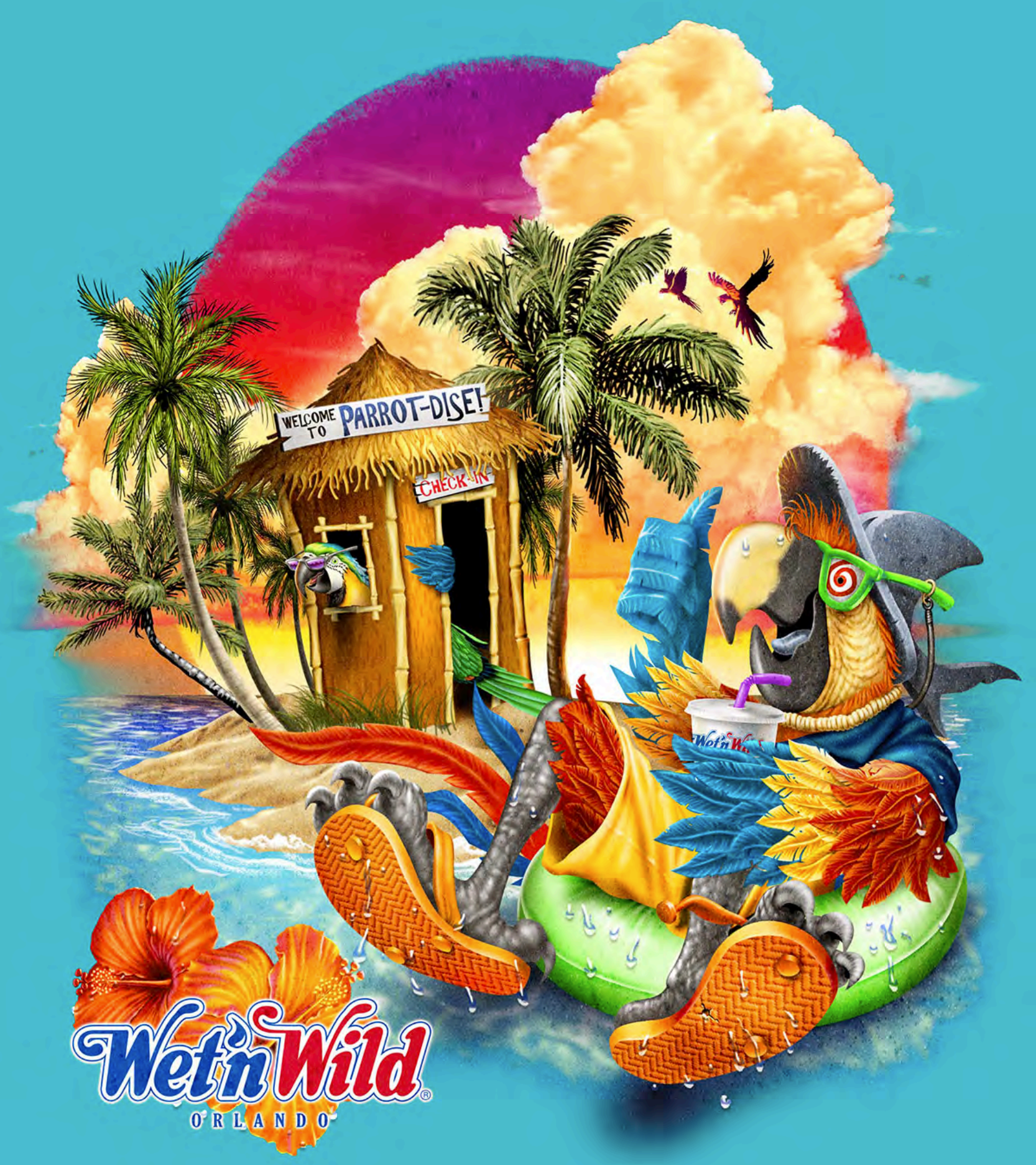 Case Study: Wet’n Wild Orlando – Welcome to Parrot-Dise